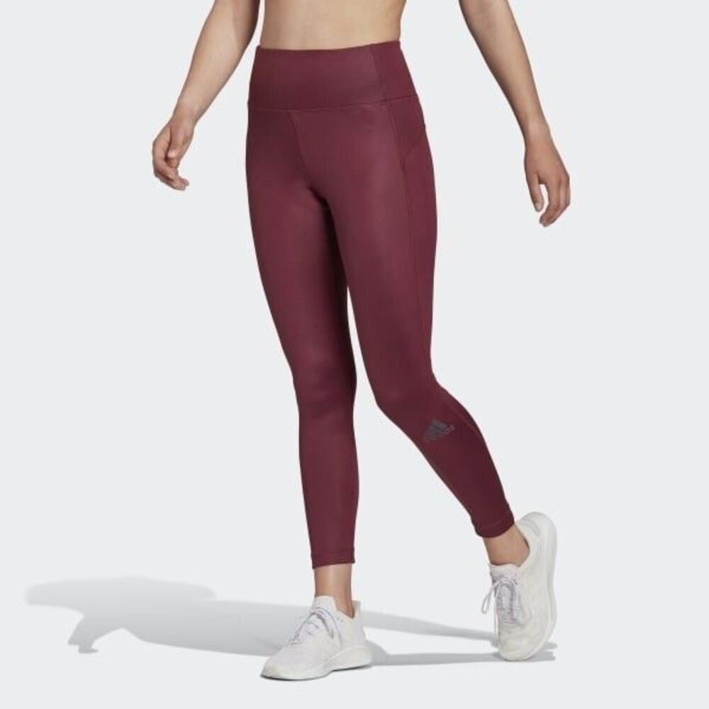 ADIDAS Women's BIG & TALL x Zoe Saldana AeroREADY Shine Tights NWT SIZE: PLUS 1X